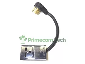 SCHWEISSER 3-ZINKEN NEMA 6-30R STECKDOSE auf 4PIN 14-30P TROCKNERSTECKER NETZKABEL ADAPTER - Bild 1 von 8