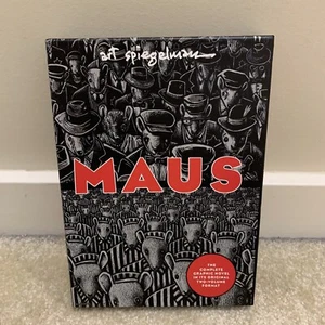Maus Complete Graphic Novel Original 2 Volume Format Comics Books Set Spiegelman - Picture 1 of 22