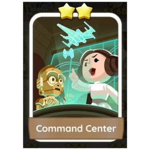 1 x Command Center (⭐️⭐️⭐️) - Pegatina (Princesa Rebelde - Set 7) Mono_poly_go - Imagen 1 de 1