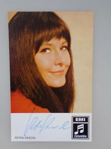 Autogrammkarte - Musik - Petra Pascal (7449/492) - Bild 1 von 2