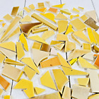 Ceramic Tiles for Crafts Mosaics Yellow Gold Orange Cream 3lbs+ Tesserae LOT