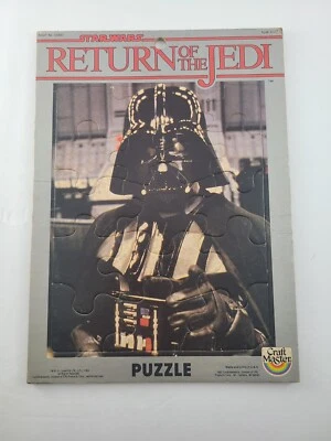 Rompecabezas Star Wars Return of the Jedi Darth Vader 1983 Craft Master Foto 1 de 4