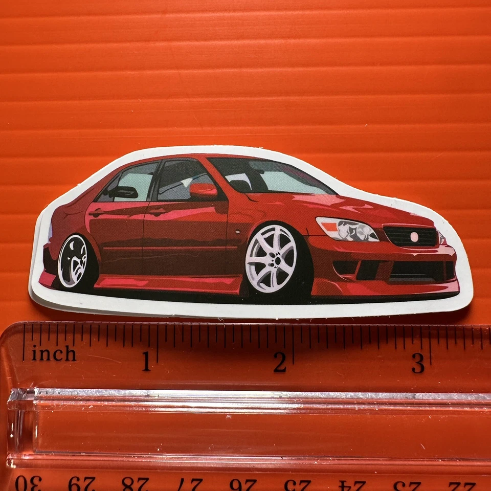 Lexus IS300 Calcomanía Adhesiva Coche de Carreras Monopatín Laptop JDM Foto 1 de 1