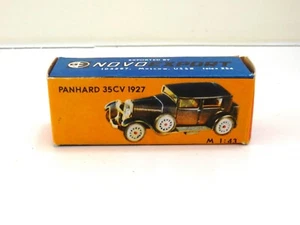 1:43 EMPTY BOX FOR PANHARD 35 CV 1927 NOVOEXPORT USSR CCCP - Picture 1 of 5