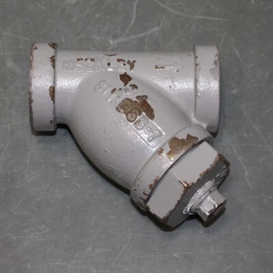 Keckley Carbon Steel Y Strainer, 3/4" NPT Threaded, Class 600, Pipe Fitting - Picture 1 of 5
