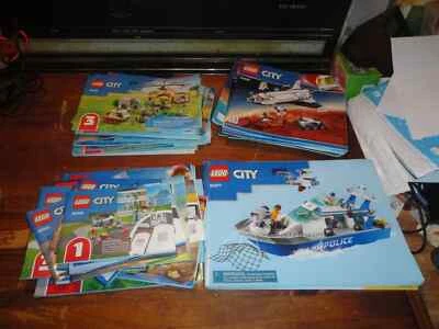 127 LEGO CITY BUILDING INSTRUCTION MANUAL LOT SPACE POLICE MINECRAFT AVENGERS - Image 1 of 4