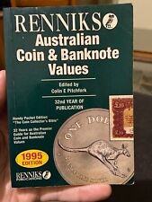 Renniks Australian Coin & Banknote Values 1995 Edition mini Book, Paperback