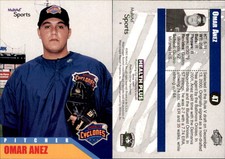 Omar Anez 2002 MultiAd Brooklyn Cyclones #NNO Card *AutographDen*