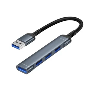 Hub USB Portable USB Port Expander Splitter USB 2.0 Hub Multiport USB Dongle - Photo 1/8