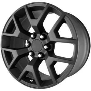 20x9 +27 Performance Replicas PR169 6x5.5 Matte Black Wheels (Set of 4) - Picture 1 of 1