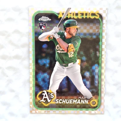 2024 TOPPS Update Chrome X Factors - Max Schuemann - Rookie Card # USC 42 - Image 1 of 4