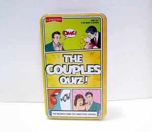 The Couples Quiz! Hilarious Game for Competitive Couples Tin Box Party Game NEW - Picture 1 of 9