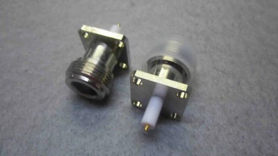 N Female Chassis RF Connector x2 - Image 1 of 4