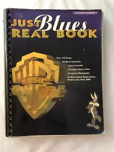 Just Blues Real Book: Over 330 Songs Warner Bros (C Edition Fakebook) - Bild 1 von 8