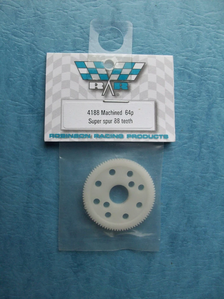 GENUINE ROBINSON 4188 MACHINED 64P PITH THIN SUPER SPUR GEAR 88T TEETH RRP-4188 - Image 1 of 2