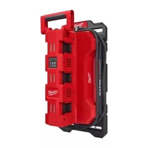 Cargador rápido móvil Milwaukee M18 MPC6 PACKOUT de 6 bahías - Imagen 1 de 11