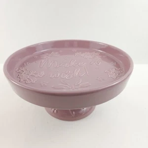 Temp-tations Special Edition Celebration 12" Kuchenständer Pflaume Make a Wish Lila - Bild 1 von 7