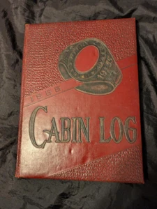 1955 Hütte Log Berry College, Mt. Berry, Ga. JAHRBUCH JAHRBUCH - Bild 1 von 1