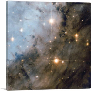 ARTCANVAS Hubble Telescope Eagle Nebula Canvas Art Print - Bild 1 von 11
