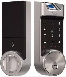 NGTeco Smart Digital Keyless serratura per porta impronte digitali APP catenaccio serrature per porta ingresso - Foto 1 di 11