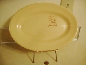 Vintage RESTAURANTWARE Teller LAKOS CAFE Muskegon Western Ave INCA Shenango China! - Bild 1 von 6