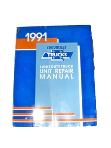 1991 Chevrolet Light Duty Truck Factory Original Unit Repair Manual ST-333-91 - Picture 1 of 5
