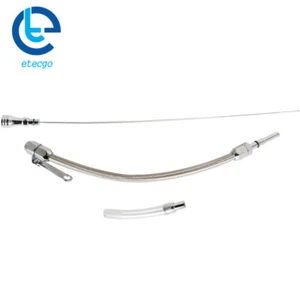 LS Flexible Stainless Oil Dipstick For LS1 LS2 LS2 LS6 LSX 4.8L 5.7L 6.0L 6.2L - Picture 1 of 8
