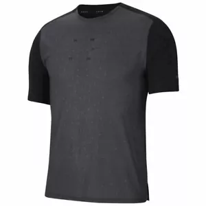 Nike Tech Pack Herren Kurzarm Laufoberteil Grau Schwarz Größe S CJ5731 010 - Bild 1 von 2