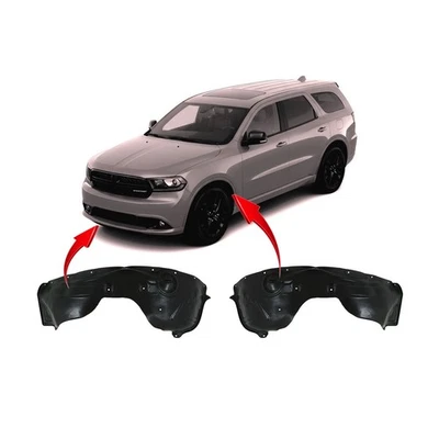 Juego de 2 forros de guardabarros delanteros para Dodge Durango 2011-2017 CH1248156 CH1249156 Foto 1 de 4