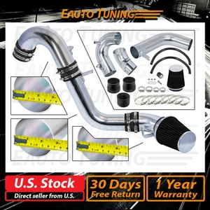 Cold Air Intake Kit + BLACK Filter For 12-15 Honda Civic SI / Acura ILX 2.4L L4 - Picture 1 of 9