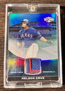 Topps Triple Threads 2011 - Unity Relic Nelson Cruz #TUSR-173 Sapphire/3 (MEM) - Imagen 1 de 2