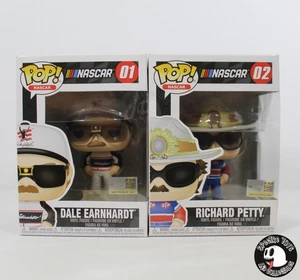 Funko Pop! Nascar Dale Ernhardt & Richard Petty #01, 02 Officially Licensed - Picture 1 of 7