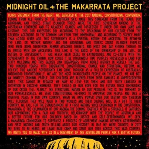 Midnight Oil The Makarrata Project (Vinyl) 12" Album Coloured Vinyl - Photo 1/1