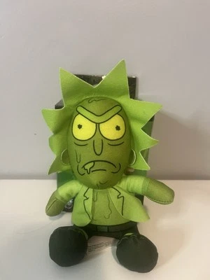 Novo Rick And Morty Série 3 Caixa Cega de Pelúcia Tóxico Rick Brinquedo de Pelúcia Colecionável - Imagem 1 de 4