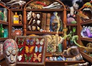 The Wonder Cabinet (500 Piece Wooden Jigsaw Puzzle) - Picture 1 of 7