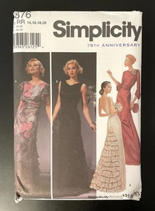 Simplicity Schnittmuster 5876 elegante Abendkleider Gr. RR 14, 16, 18, 20 - Bild 1 von 2