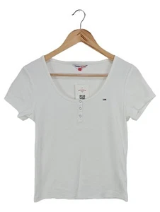 TOMMY JEANS T-Shirt M Weiß Casual Damen - Bild 1 von 5