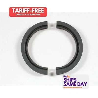 Junta Mr 1965, una pieza de carreras de rendimiento sello principal trasero de goma de silicona negra Foto 1 de 4