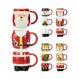 Home styling kerstbeker dolomiet 280 ml - Foto 1 di 1