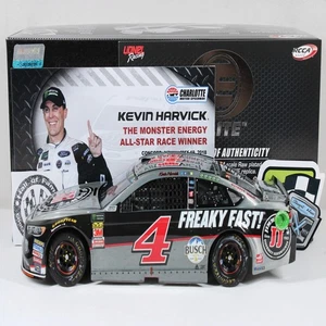 KEVIN HARVICK 2018 RAW FINISH ELITE #4 ALL-STAR WIN JIMMY JOHN'S FORD /24 MADE!! - Picture 1 of 20