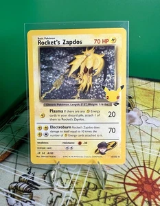 Pokemon TCG - Rocket's Zapdos 15/132 Celebrations: Classic Collection Holo - Picture 1 of 2