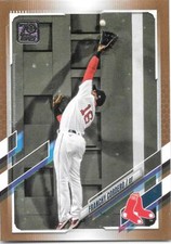 2021 Topps Update FRANCHY CORDERO Gold Parallel #to/2021 -BOSTON RED SOX- US96 
