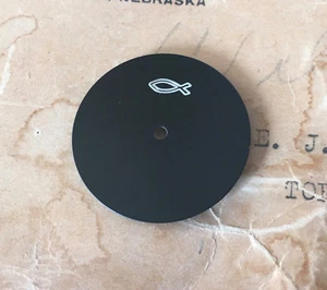 Esfera de reloj estéril Christian Jewish Fish para movimiento Seiko 7S26 NH35 HÁGALO USTED MISMO - Imagen 1 de 1