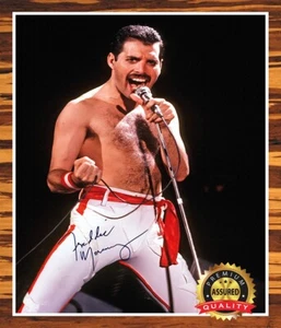 Freddie Mercury - Autographed Signed 8 x10 Photo (Queen) Reprint - Picture 1 of 4