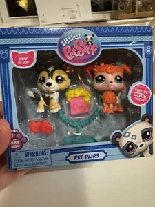 Littlest Pet Shop G7 Pet Pairs - Jump N' Joy - #88 Sheltie & 89 Coral Poodle NIB - Picture 1 of 5