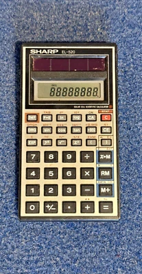 Vintage Sharp EL-520 Scientific Calculator - Image 1 of 4