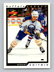 1996-97 Score Alexei Zhitnik Buffalo Sabres #70 - Picture 1 of 2