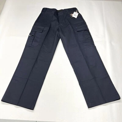 NEW Dickies EMT Cargo Pants Mens 32UL Blue Pocket Utility Workwear Baggy Navy - Image 1 of 4