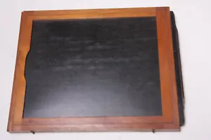 8x10" Glass Plate Wood Film Holder Premo Rochester Kodak w/Pin Guide Mount LF05 - Picture 1 of 6