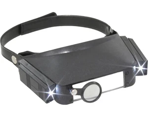 Headband magnifying glass glasses magnifier with light - Picture 1 of 4